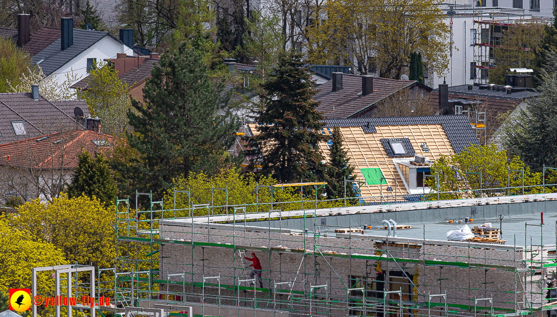 26.04.2023 - Burgfotos von der Baustell Niederalmstraße 16 in Neuperlach